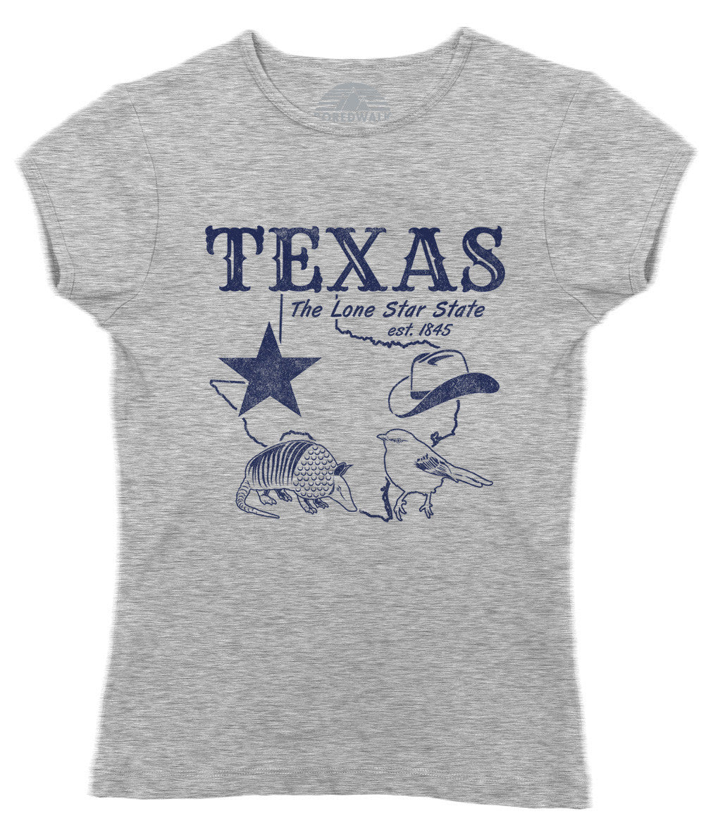 Women's Vintage Texas T-Shirt Dallas Houston San Antonio Austin