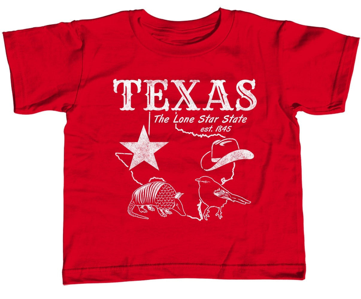 Girl's Vintage Texas T-Shirt - Unisex Fit Dallas Houston San Antonio Austin