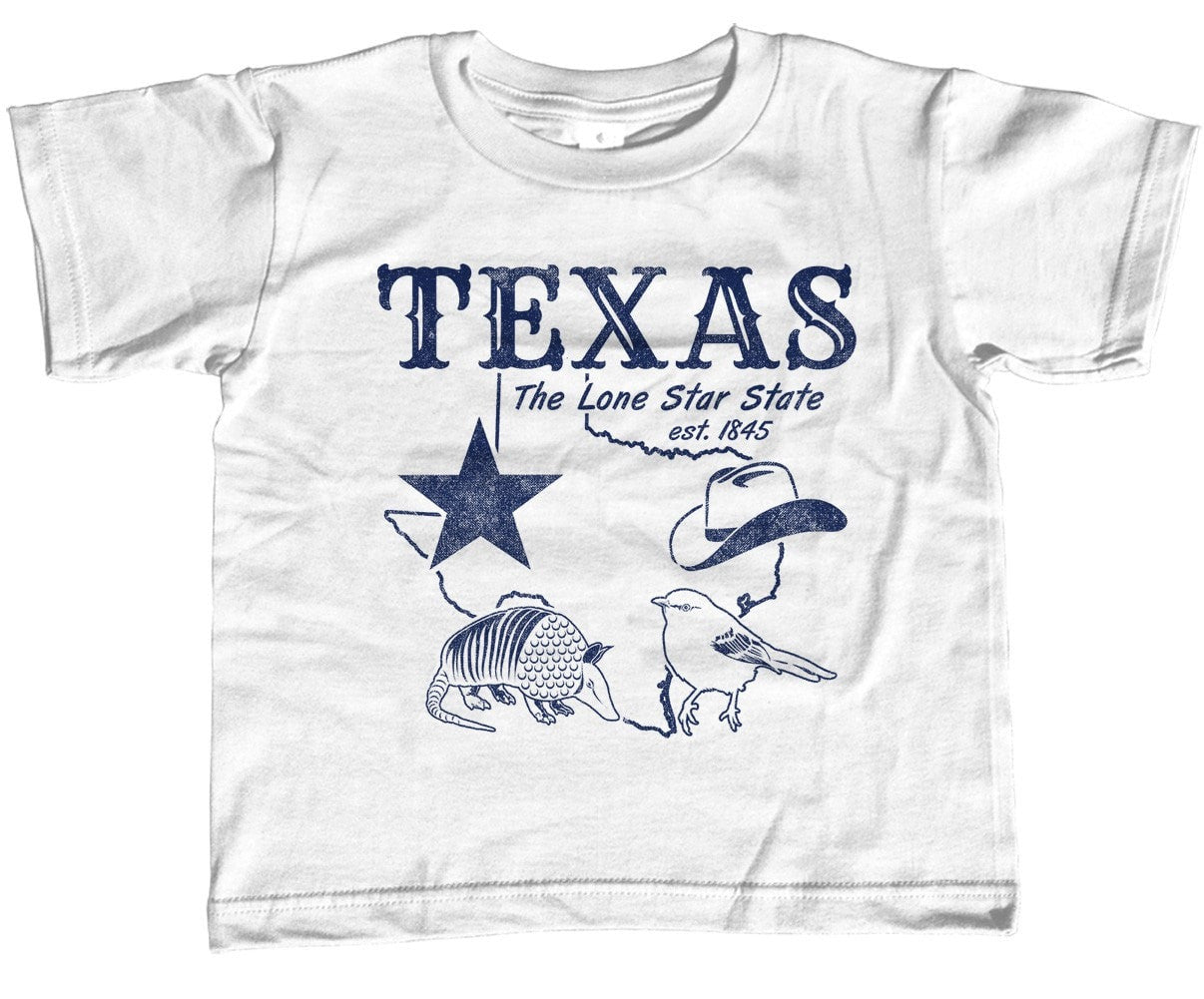 Girl's Vintage Texas T-Shirt - Unisex Fit Dallas Houston San Antonio Austin