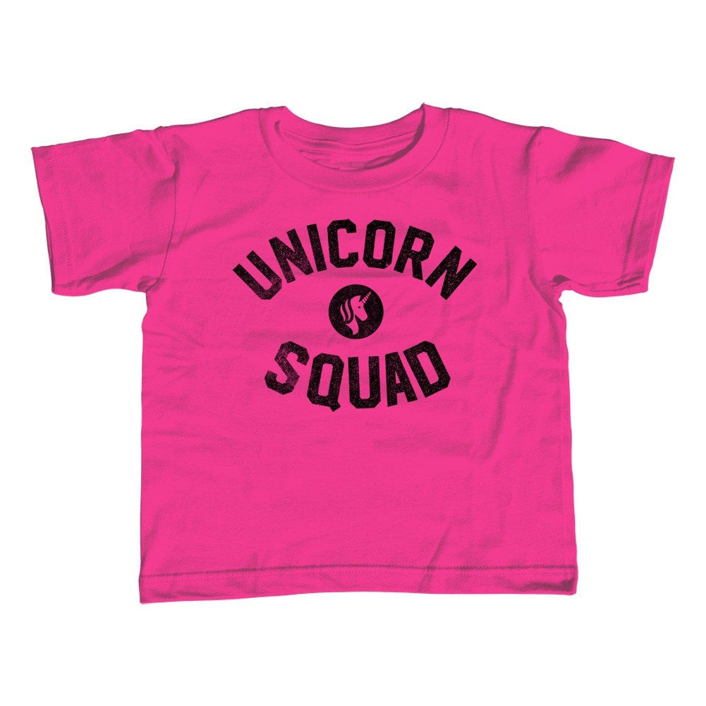Girl's Unicorn Squad T-Shirt - Unisex Fit