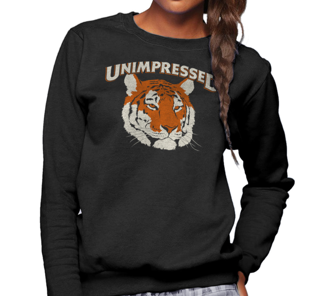 Unisex Unimpressed Tiger Sweatshirt