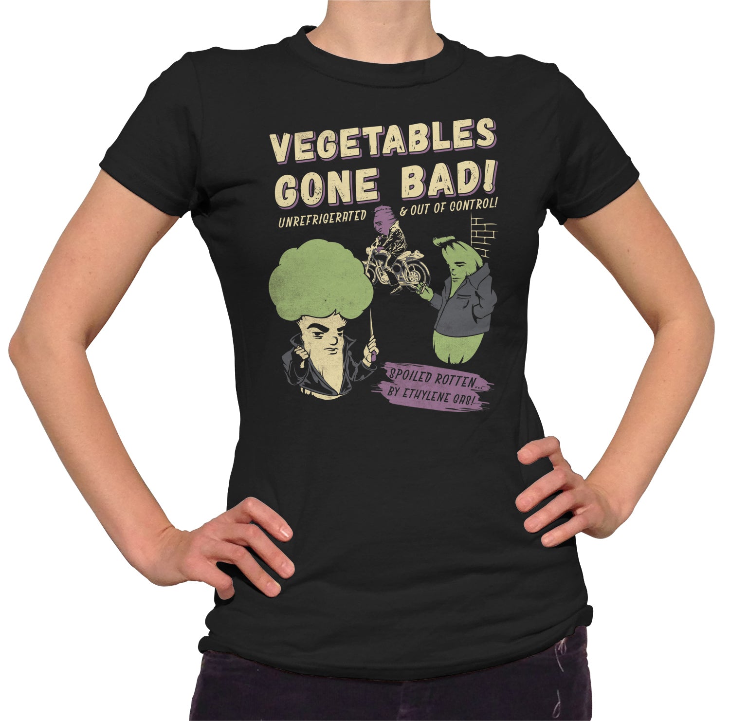 Women's Vegetables Gone Bad T-Shirt - By Ex-Boyfriend