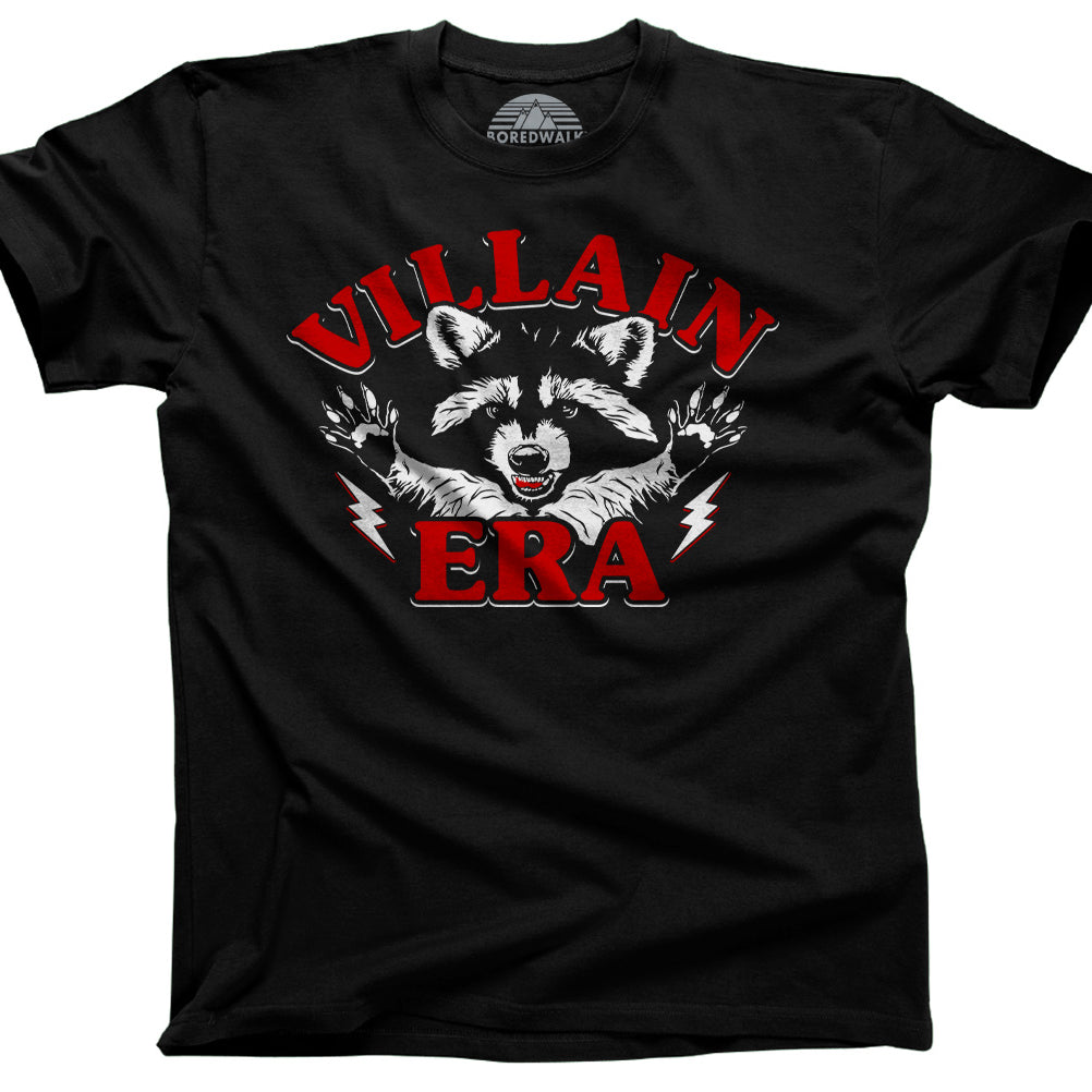 Men's Villain Era Raccoon T-Shirt - Boredwalk