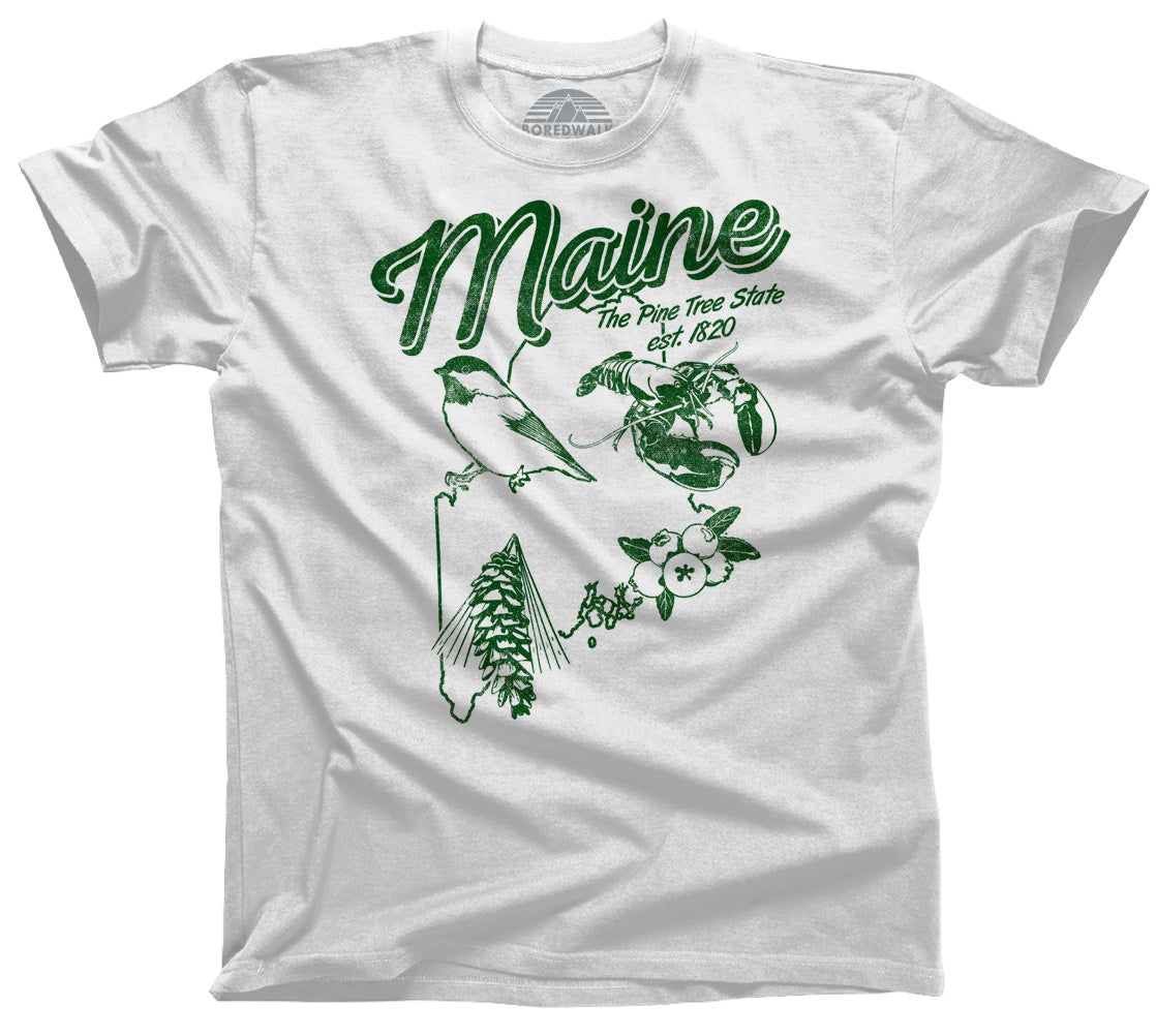 Men's Vintage Maine T-Shirt