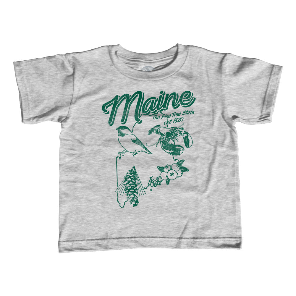 Boy's Vintage Maine T-Shirt