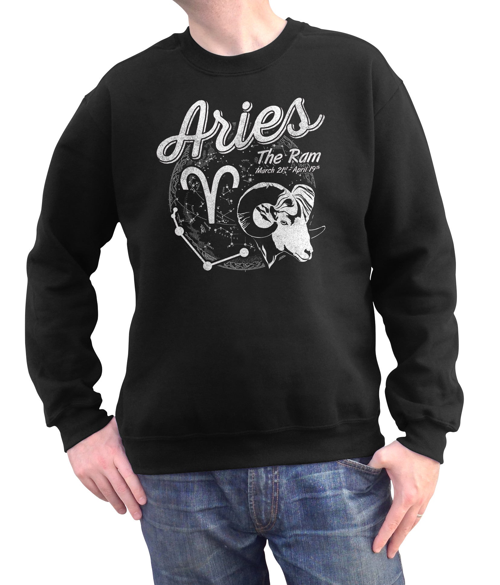 Unisex Vintage Aries Sweatshirt