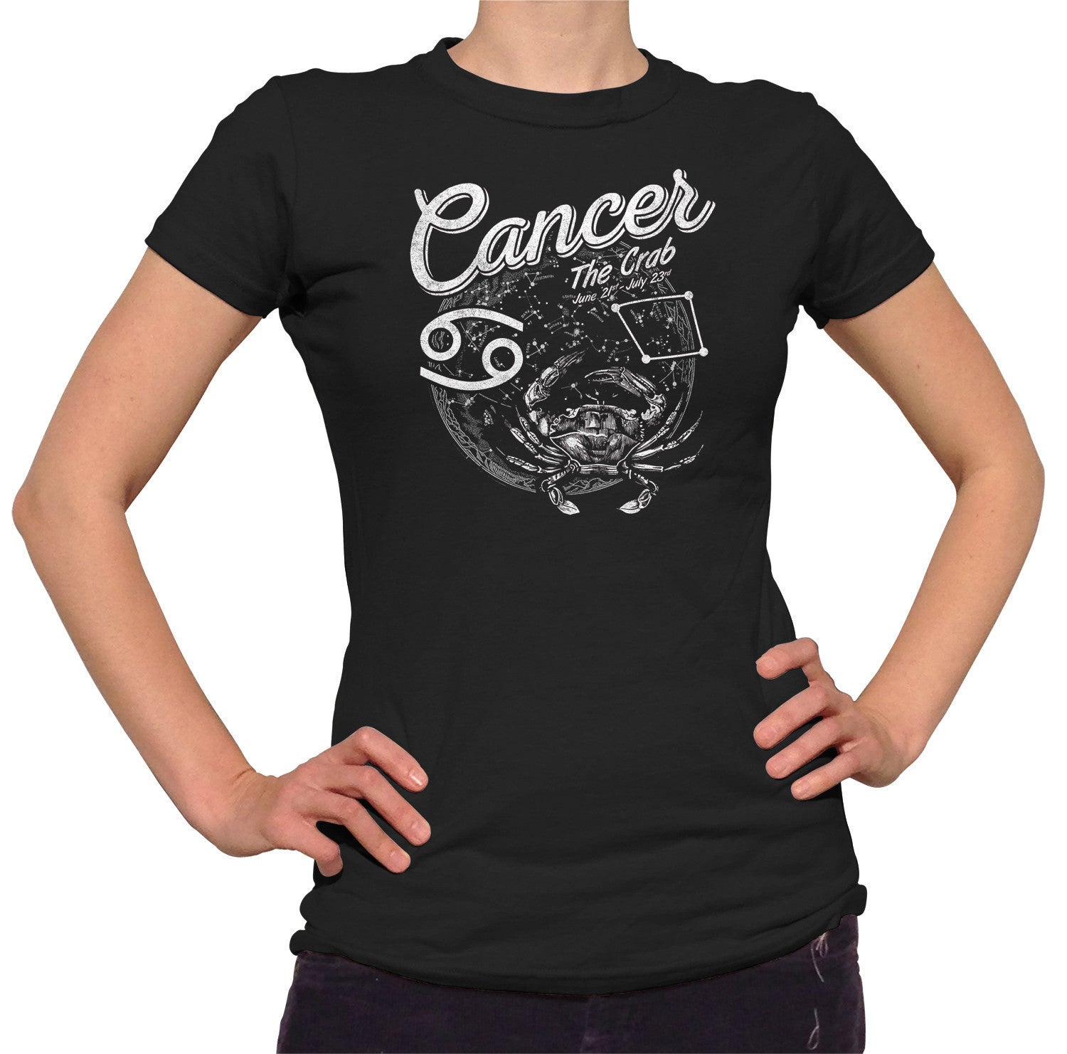 Women's Vintage Cancer T-Shirt