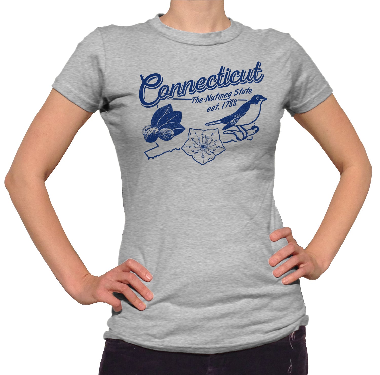 Women's Vintage Connecticut T-Shirt