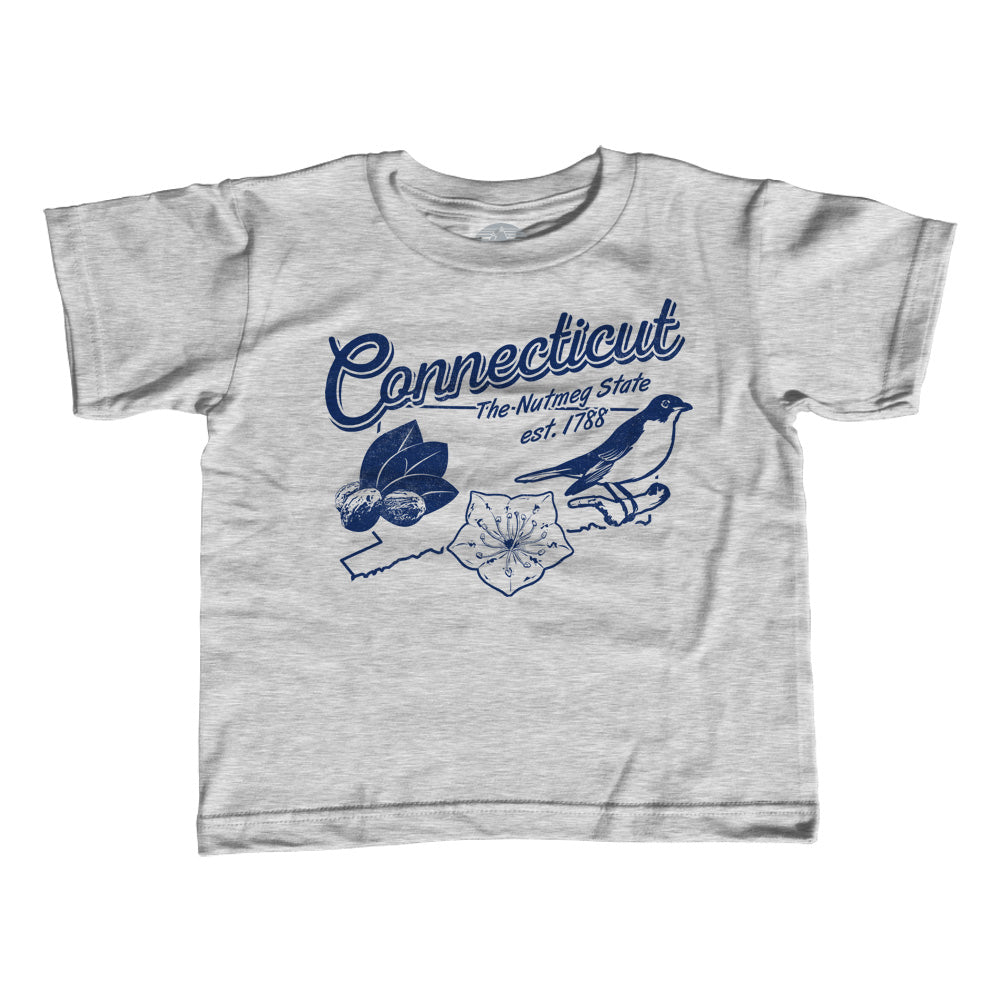 Girl's Vintage Connecticut T-Shirt - Unisex Fit
