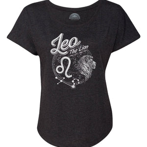 Women's Vintage Leo Scoop Neck T-Shirt