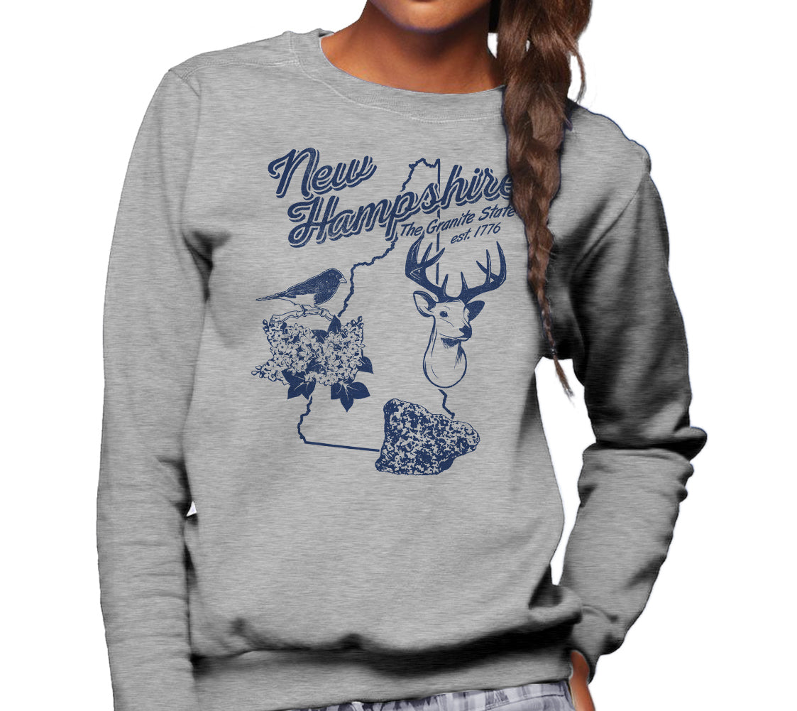 Unisex Vintage New Hampshire Sweatshirt