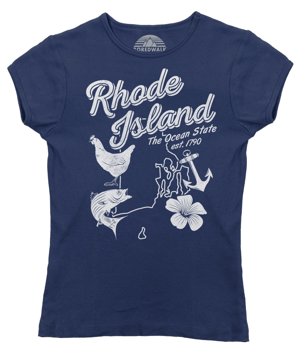 Women's Vintage Rhode Island T-Shirt
