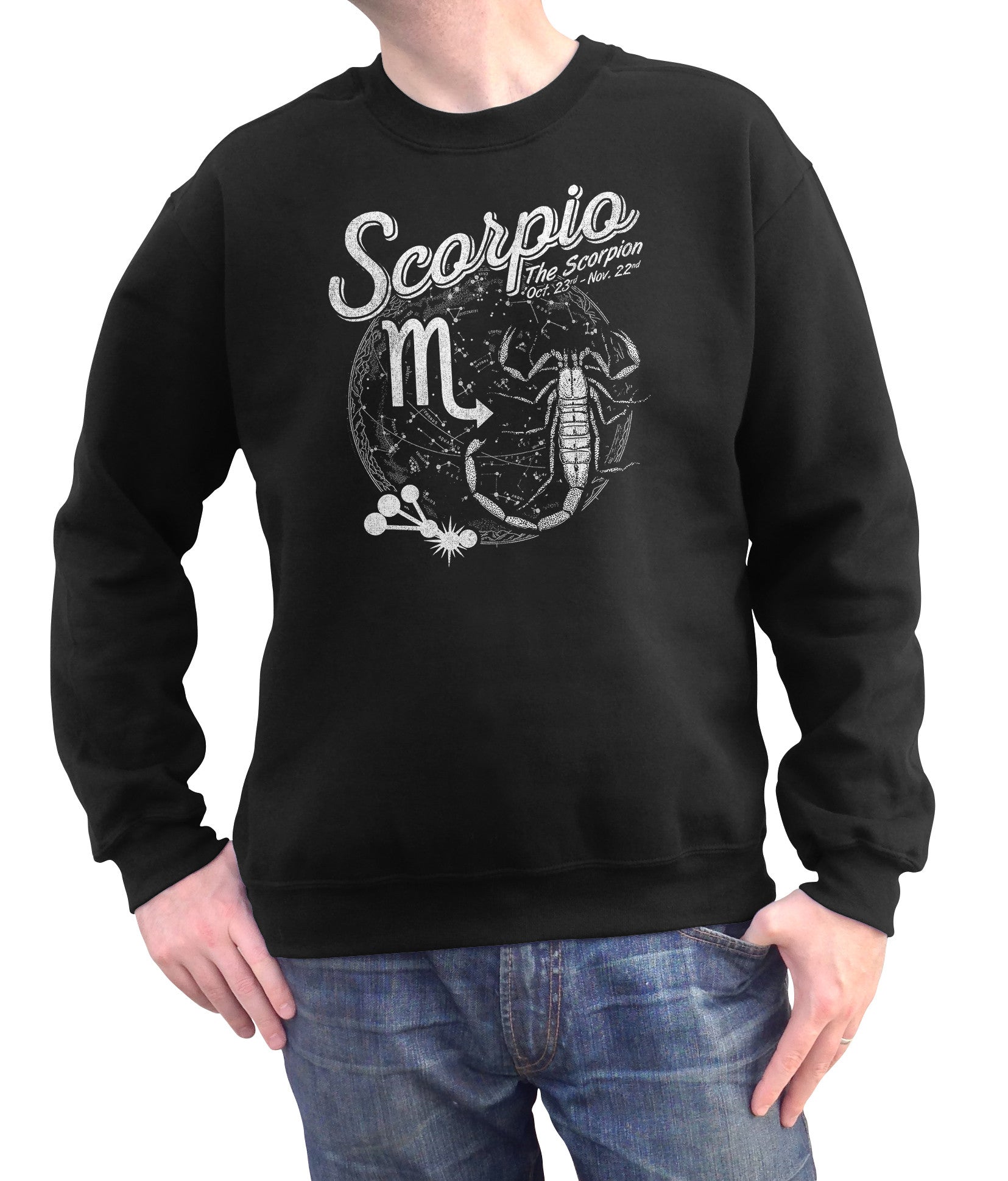 Unisex Vintage Scorpio Sweatshirt