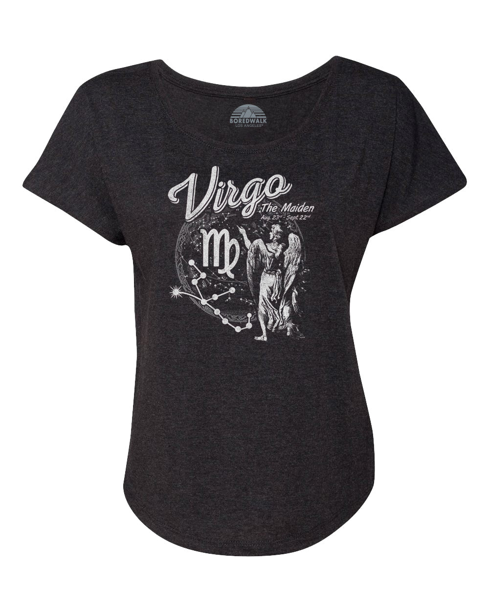Women's Vintage Virgo Scoop Neck T-Shirt