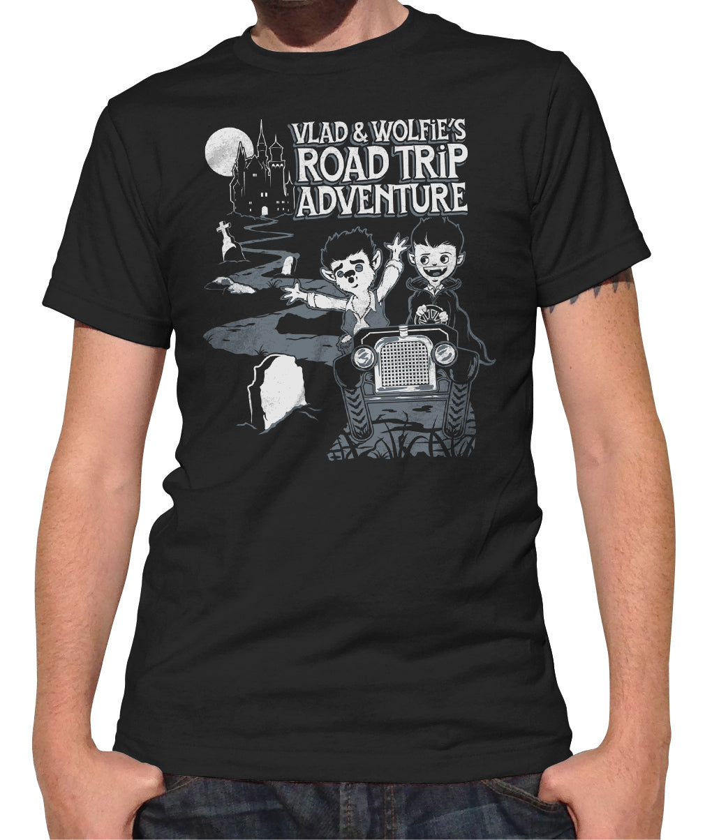 Men's Vlad and Wolfie's Road Trip Adventure T-Shirt - By Ex-Boyfriend