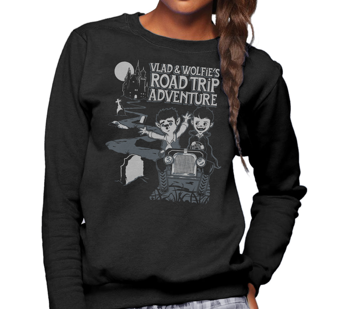 Unisex Vlad and Wolfie's Road Trip Adventure Sweatshirt - By Ex-Boyfriend