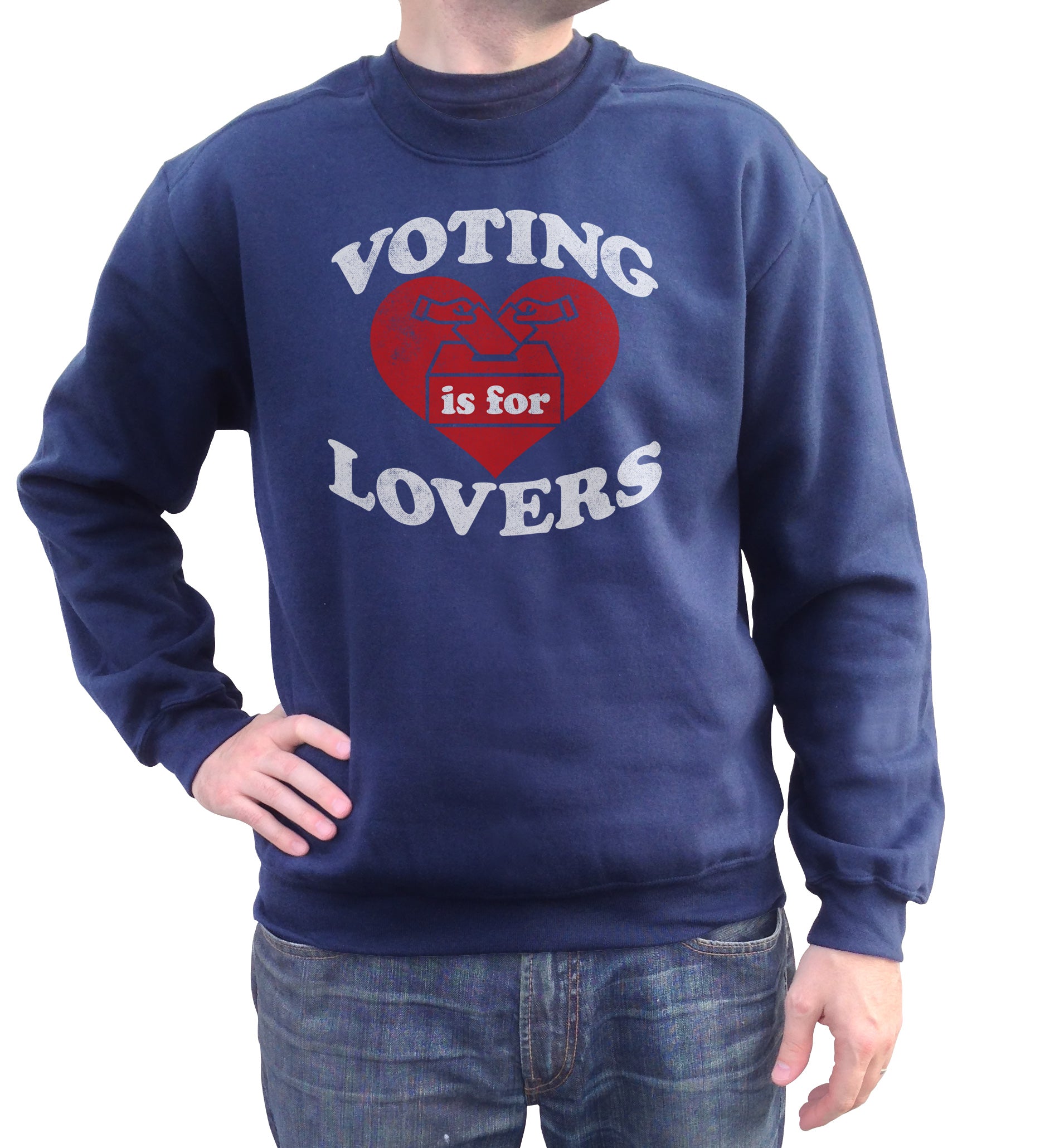 Unisex Voting Is For Lovers Sweatshirt