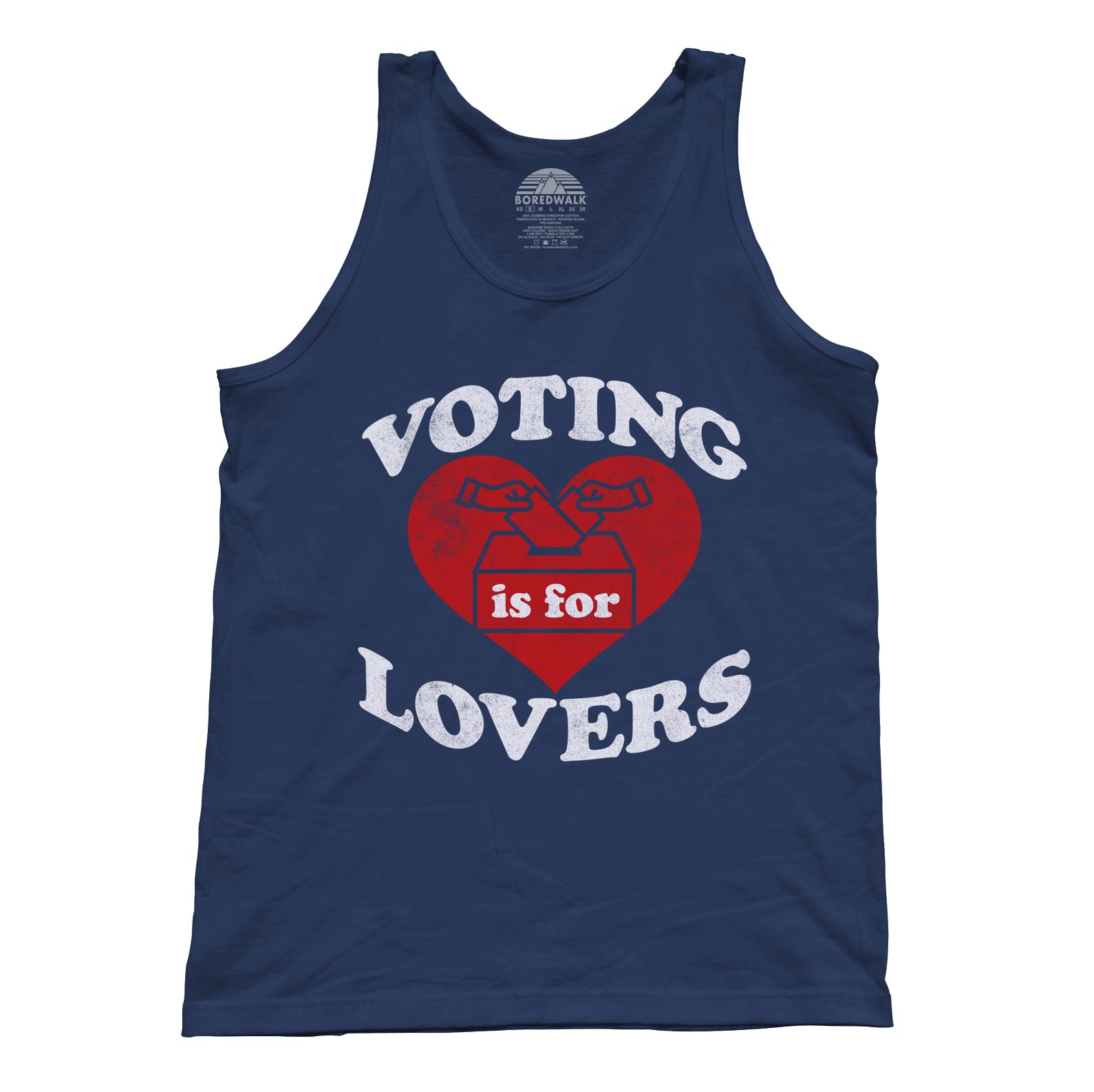 Unisex Voting Is For Lovers Tank Top