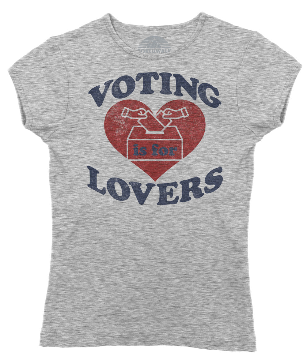 Women's Voting Is For Lovers T-Shirt