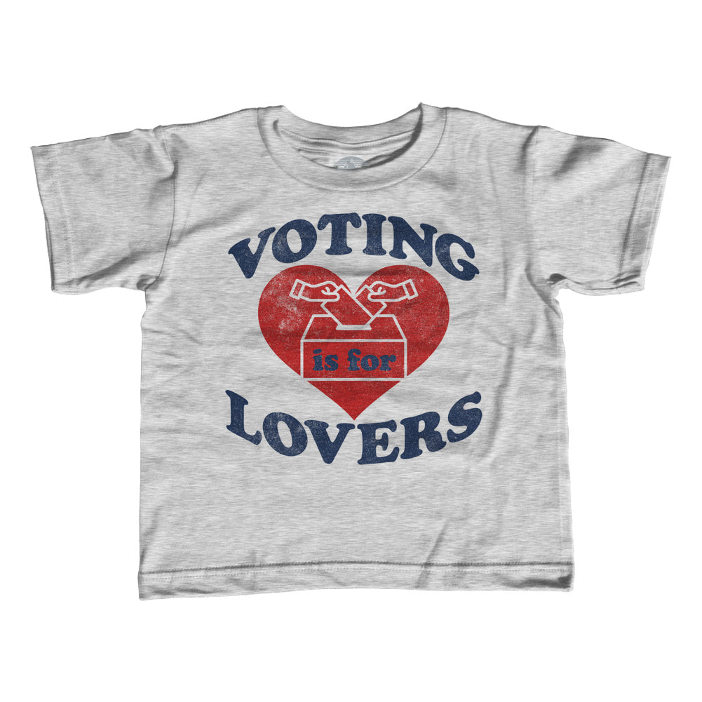 Boy's Voting Is For Lovers T-Shirt