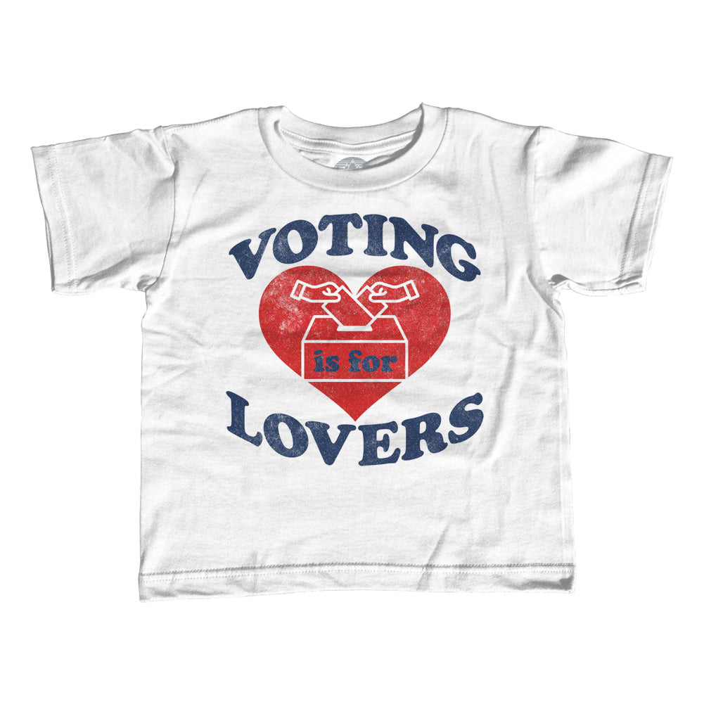 Girl's Voting Is For Lovers T-Shirt - Unisex Fit