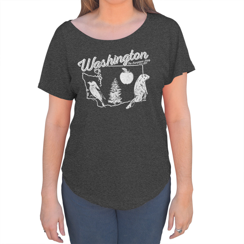 Women's Vintage Washington Scoop Neck T-Shirt