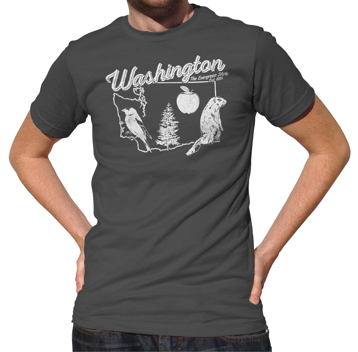 Men's Vintage Washington T-Shirt