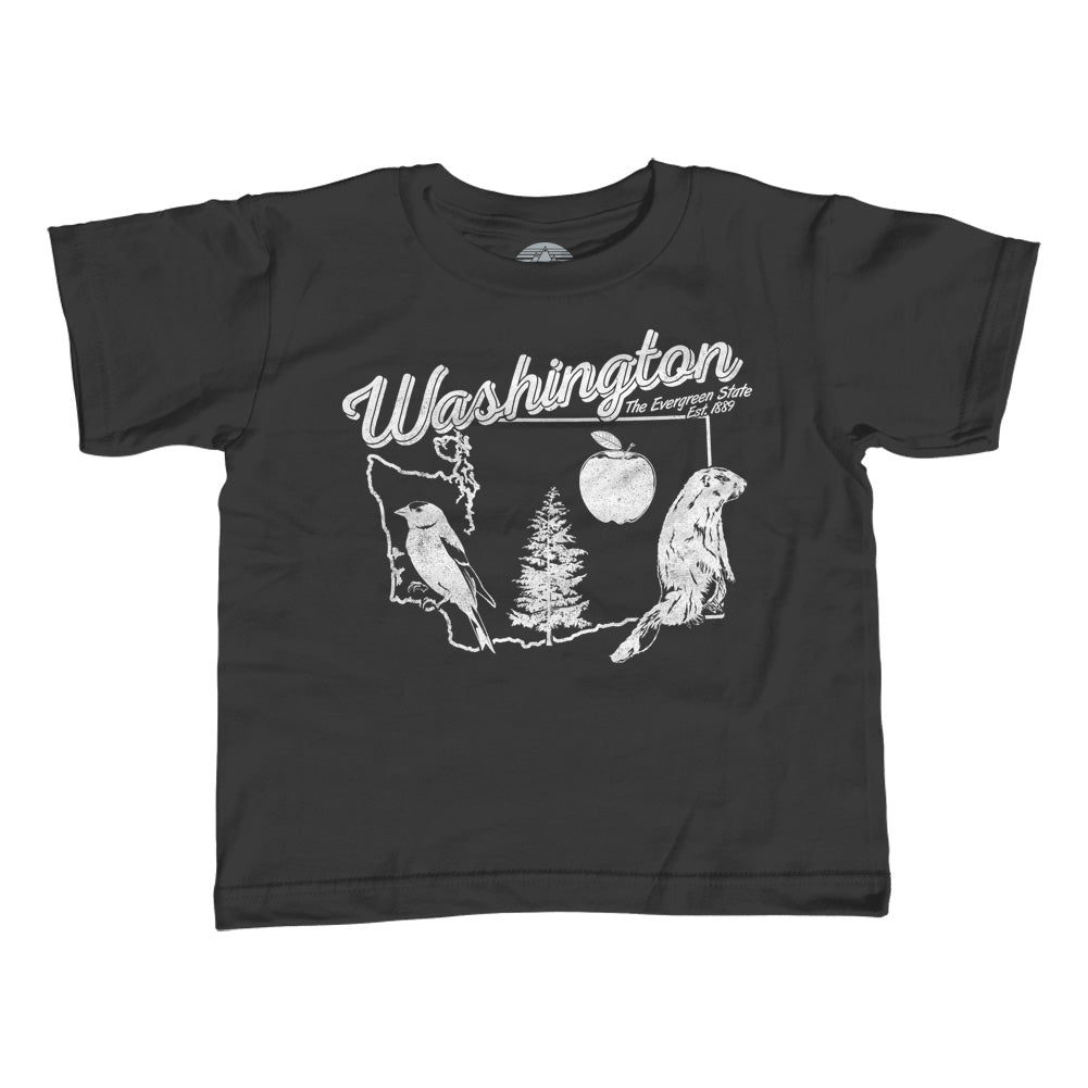 Girl's Vintage Washington T-Shirt - Unisex Fit