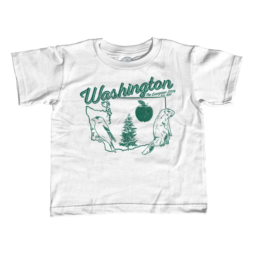 Girl's Vintage Washington T-Shirt - Unisex Fit
