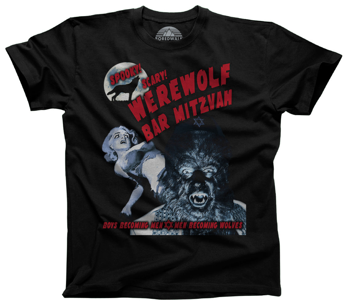 Men's Werewolf Bar Mitzvah T-Shirt - By Ex-Boyfriend