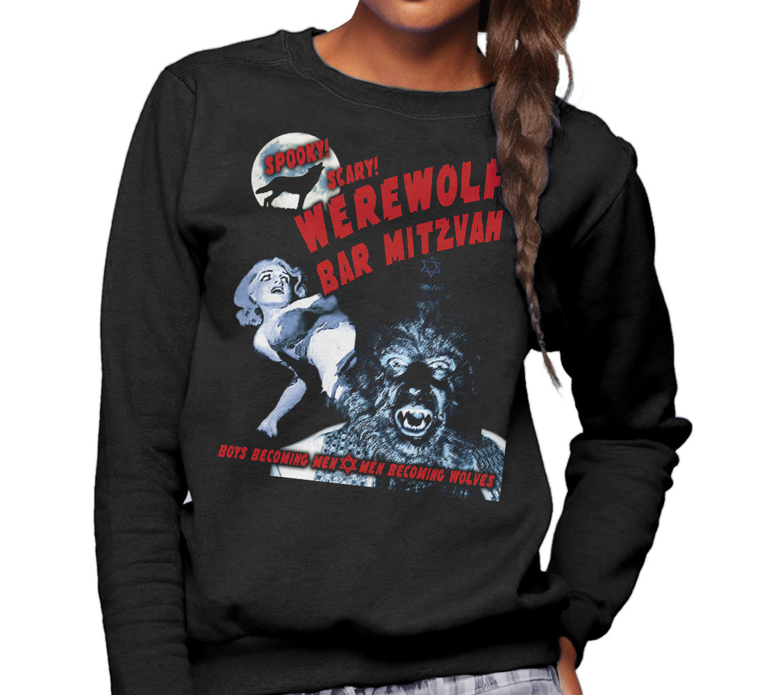 Unisex Werewolf Bar Mitzvah Sweatshirt - By Ex-Boyfriend
