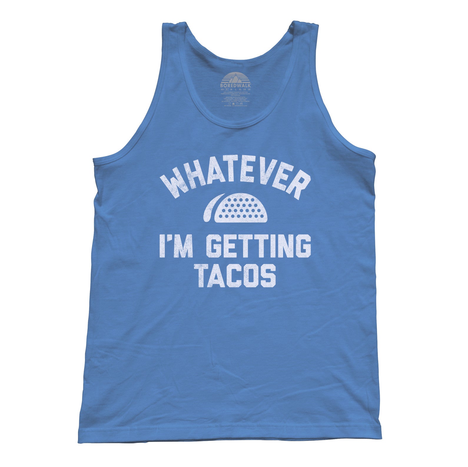 Unisex Whatever I'm Getting Tacos Tank Top