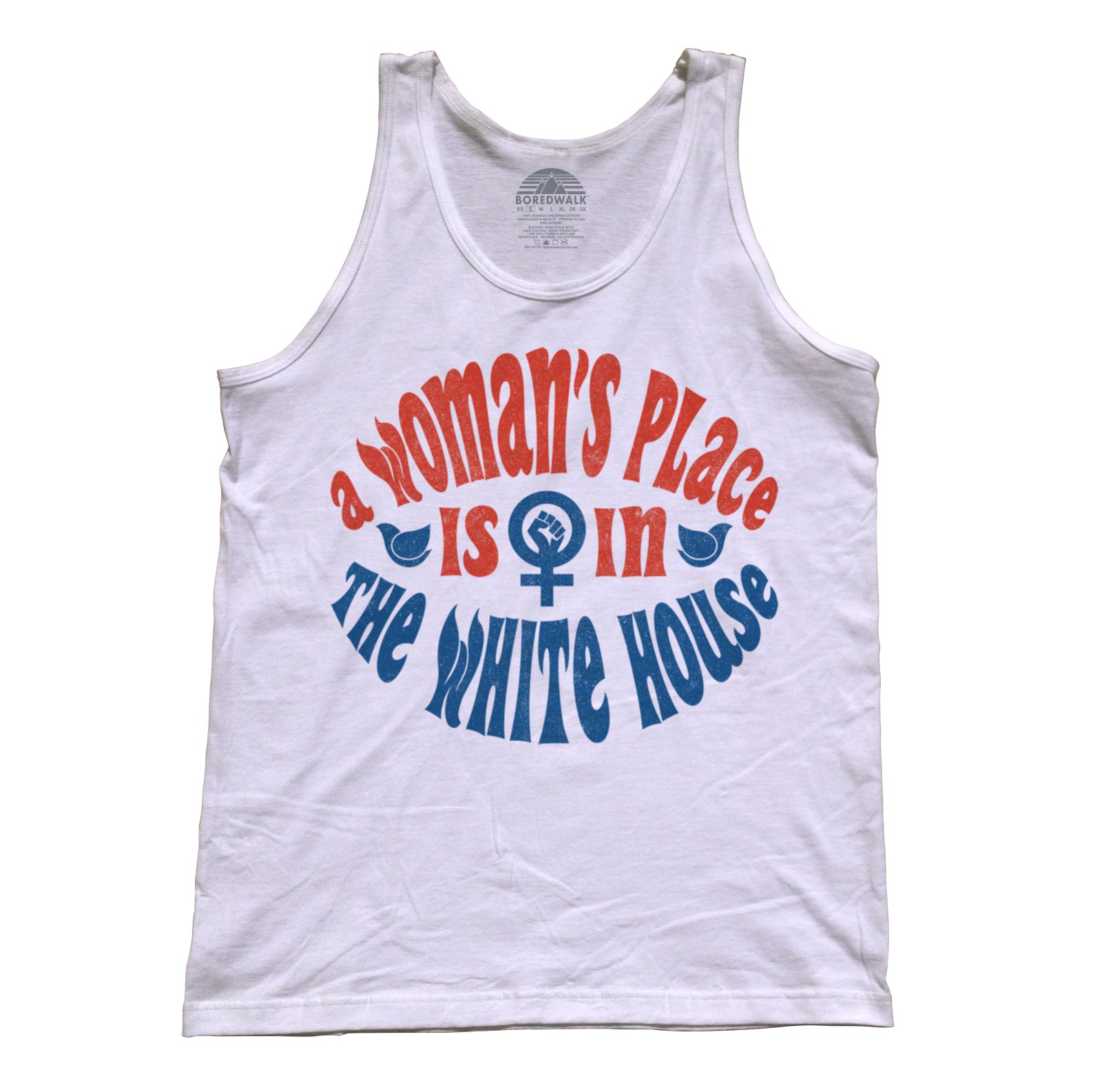 Unisex A Woman's Place is in The White House Tank Top