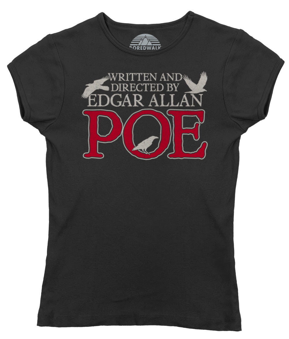 Women's Written and Directed by Edgar Allan Poe T-Shirt